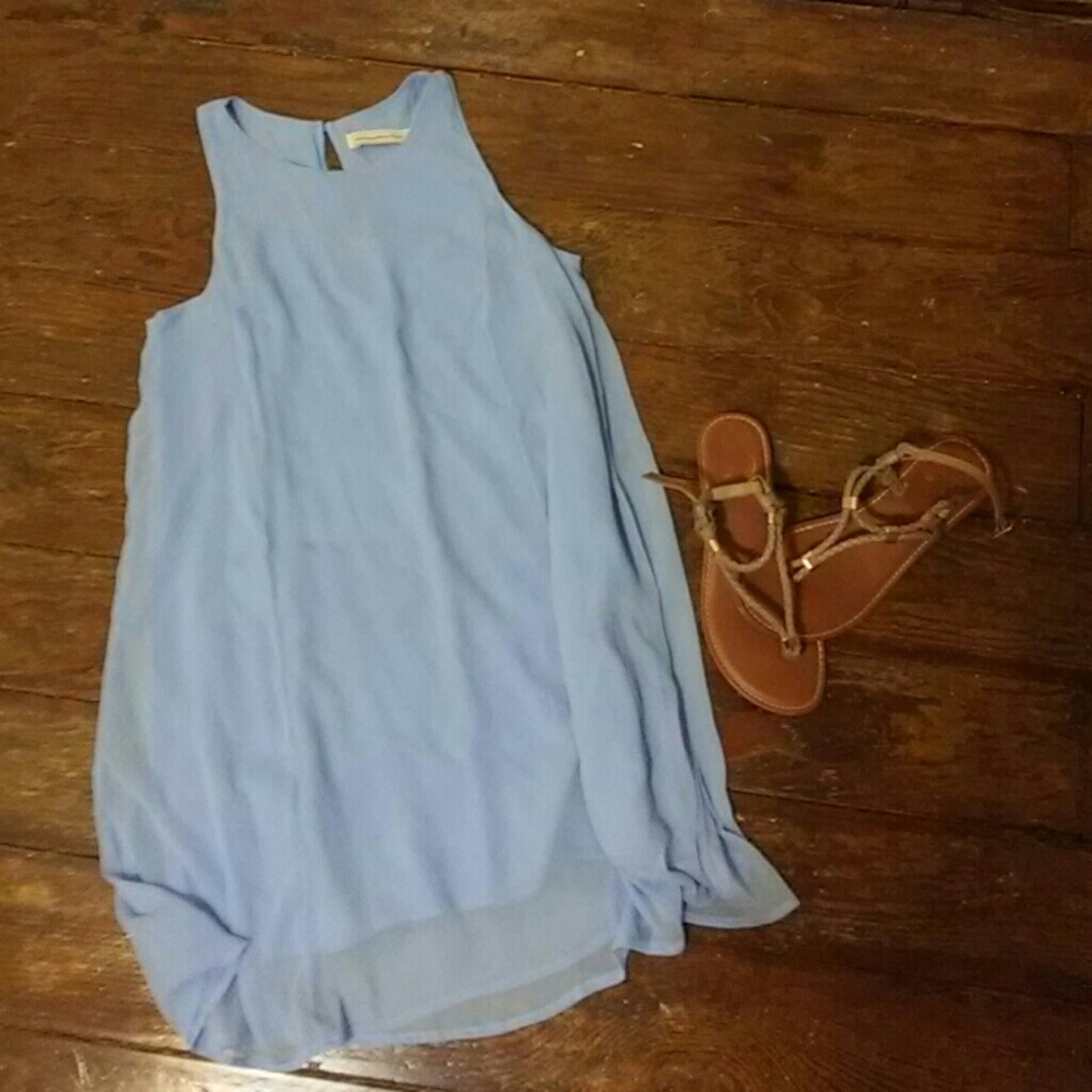 Abercrombie & Fitch light blue shift dress